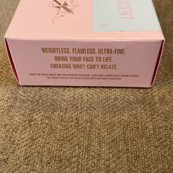 Jeffree Star Cosmetics magic star luminous setting powder shade translucent 10g - Picture 5 of 6